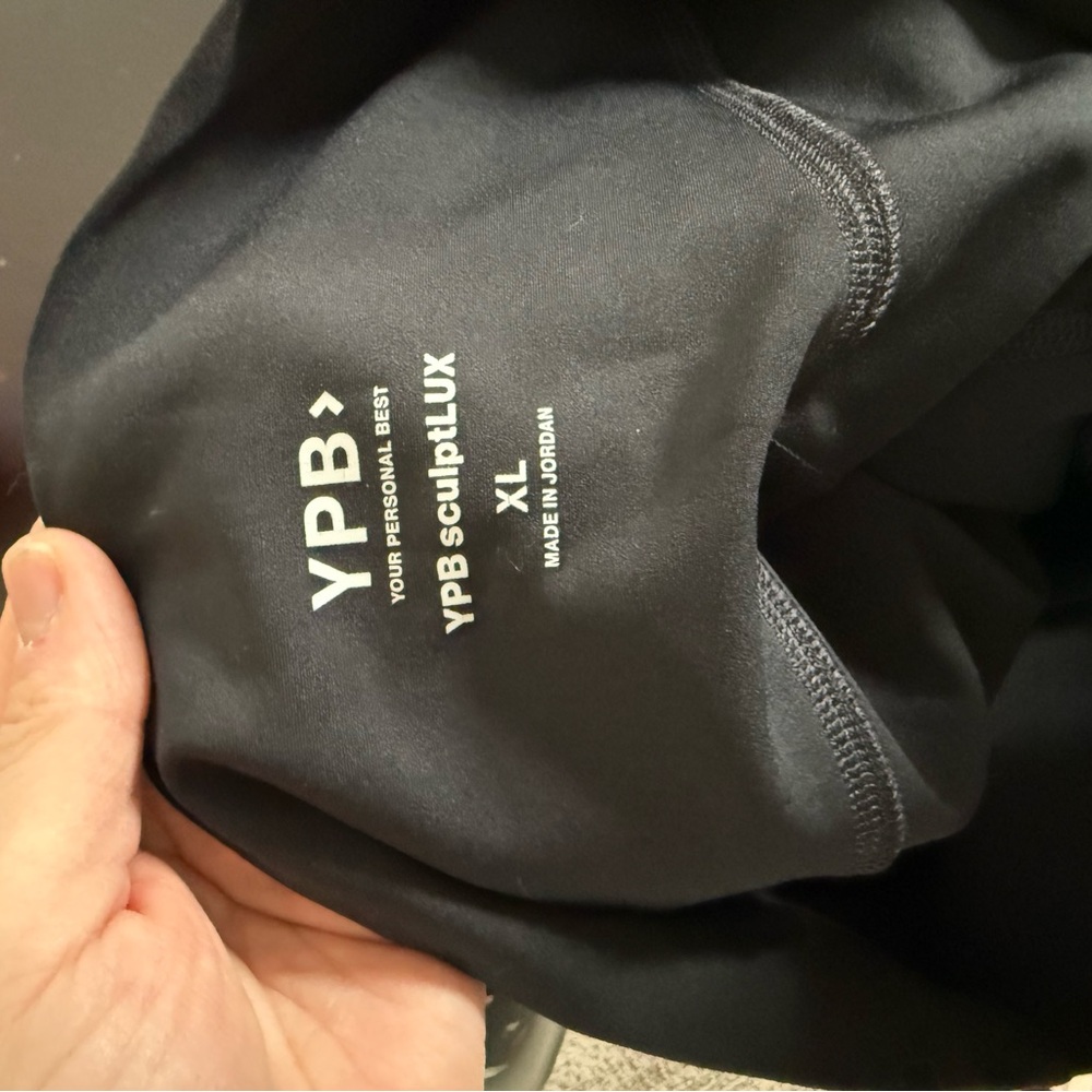 YPB Black SculptLux Leggings XL